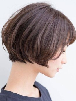 フランジ(Frange)の写真/気になる白髪悩みも解決しながらおしゃれ染めも楽しめるグレイカラーはお任せください♪【藤沢駅徒歩2分】