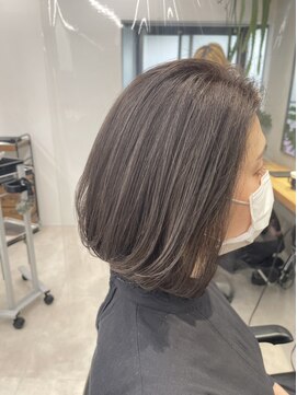 ロマリア 青山 南青山(Lomalia) 【Lomalia青山/Nami】赤味無し白髪ぼかしcolor/グレージュカラー