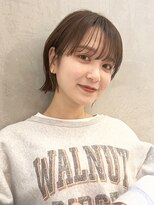 ロンドフルール 大宮東口(Lond fleur)&nbsp;ミニウルフレイヤーカット顔周り前髪韓国ショートボブ/大宮