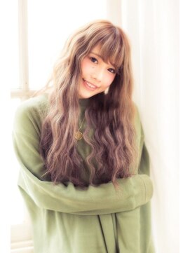 ニコ(NiCO) 【NiCO 八戸】大人かわいい 無造作 カール ウェーブロング ♪