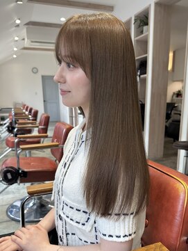 クオン 伊勢崎(QUON.) ブリーチなしベージュ