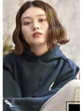 イングローブ 長生店(ingrove) 波巻きボブ