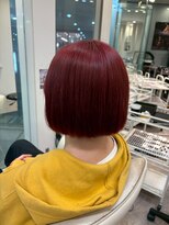 クロエ バイ ラヴィズム 新潟ビルボードプレイス2店(CLOE by LUVISM)&nbsp;ビビットレッド＆ボブ