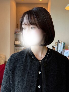 シェール(cher) 透明感/ダークブラウン/ショート【cher西宮北口：MAYA】