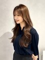 リアン バイ キートス(Lien by kiitos) 巻き髪にも合う可愛い顔まわりカット【梅田】【顔まわり】