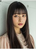 イメチェン/ピンクベージュ/アンブレラカラー/前髪/大口子安白楽