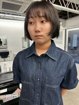 パーク(PARK) ミニボブ ボブレイヤー オリーブベージュ