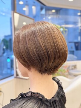 シュヴー 築地(CHEVEUX) 【築地】ショートボブ/丸みショート