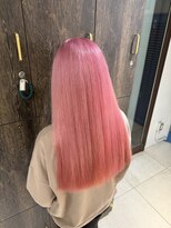 アジールヘア 池袋東口店(agir hair)&nbsp;ブリーチ初めてでもオススメペールピンクベージュ　池袋池袋東口