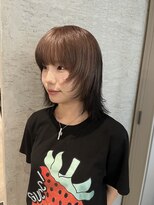 ウック 名古屋 名駅(wooc) デザインカラー/レイヤーカット/ウルフカット/ブリーチ