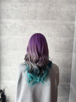 ブレイブ ヘアデザイン(BRaeVE hair design) ターコイズラベンダー