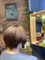 カシータ(casita)&nbsp;"casita"髪質改善TOKIO縮毛矯正ナチュラルショート