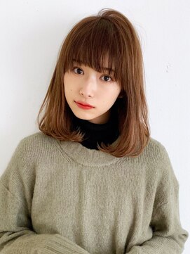 ロンドプランタン 恵比寿(Lond Printemps) 【lond printemps水野】ワンカール鎖骨ミディ