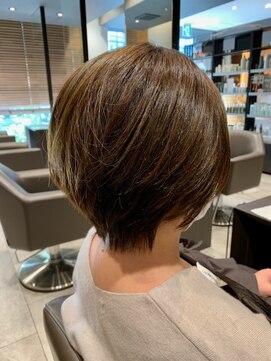 アイフィールアヴェダ 船堀店(i feel AVEDA) 【中村】360度どこから見てもハンサム可愛い♪ネオショートボブ