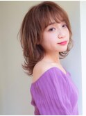 モテ髪レイヤーミディアム