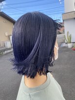 ヘアーメイク ララ(HAIR MAKE LALA) ブリーチ＋ブルーブラック