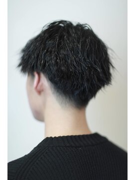 ノンスタイルノンコンセプト 美容室(Nostyle‐Noconcept) メンズツーブロックベースツイストスパイラル