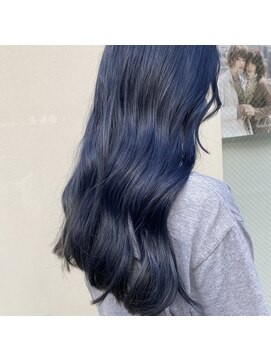 ヒップスデコ(Hip's deco) 韓国風▽ネイルブルー