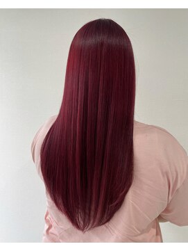 イト(ito.) グロスレッドロング_くびれヘア_ビタミンカラー