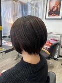 【札幌白石 ナチュラルカラー グラデーションボブ 葛西 千大】