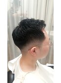 バリカンフェード濡れパン