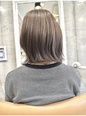【小松・前川】シルキーグレージュ×外ハネボブ