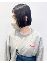 モリオフロムロンドン 松戸店(Morio from London)&nbsp;【松戸　石山】前髪無し切りっぱなしボブセンターパート
