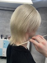 ルーブ トウキョウ(Loob. TOKYO) メンズブリーチミルクティーベージュメンズハイトーンカラー池袋