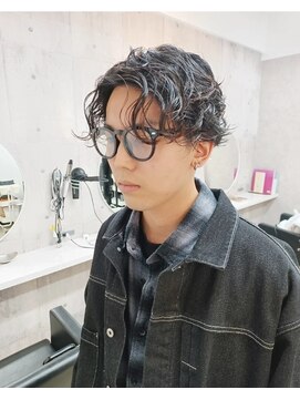 パープル(purple) メンズヌーディーカール