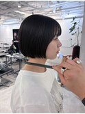 ▽ミニボブ/似合わせカットメルティーカラーフェミニンロング