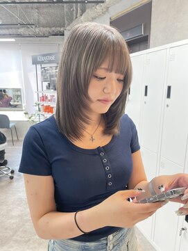 リミットバイアフィナー 大宮店(limit by Afinar) レイヤーカット/グレージュ／ケアブリーチ