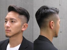 パウダー(powder)の雰囲気（人気バーバーフェードstyleでデキるビジネスマンを演出<理容室>）