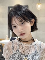 ロンドブルーム 天神大名店(Lond Bloom)&nbsp;10代20代30代韓国ボブ髪質改善切りっぱなしボブ似合わせカット