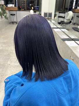 ソソ(soso) 【カンナ/横浜/ブリーチ】ダークラベンダー