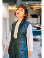 カフ(CAF)&nbsp;デザインカラーとパーマでお洒落ヘアに