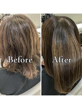 リザ(RIZA) 札幌 縮毛矯正 ダメージ毛