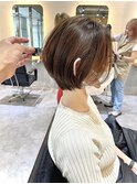 大人可愛いショート［新百合ヶ丘/ショートヘア/ショートボブ］