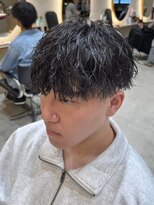 ヒビヲ(HIBIO) 横浜ツイストスパイラルパーマメンズマッシュシャドウパーマ30代