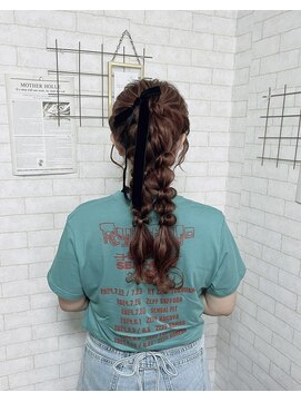 ベルデイズ 横浜西口店(BELDAYS) あみおろしポニーツイン