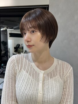 フォト イケブクロ(foto IKEBUKURO) ☆マッシュショートショートボブ20代30代40代髪質改善カラー池袋