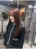 ピンクブラウン/ロング/金沢八景