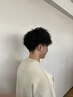 【トレンドヘアに*】メンズカット+ツイストパーマ　[水戸]