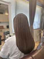 フラワーオーガニック(flower organics)&nbsp;【フラワーオーガニック青池】　～透けるような透明感ロング～