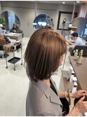 【極細ハイライト】大人ハイライト　ベージュ