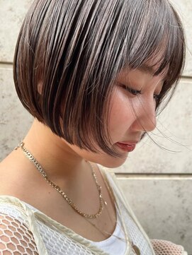 ハピネスフィール 宇治店(Happiness FEEL) 【suika】ショートボブ/ボブ/髪質改善/白髪ぼかし