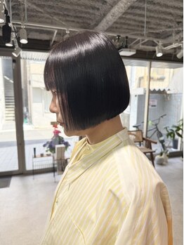 ロイ 梅田(Roy)の写真/【口コミ要Check◆】忙しい朝もサクッとスタイリングOK♪どんなレングスも扱いやすさと綺麗を簡単キープ◎