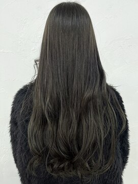 エルズ 大宮店(ailes) 『ブリーチなし』　オリーブグレージュ[大宮/大宮駅/ショート]