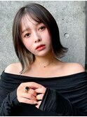 インナーカラーが可愛い外ハネボブ★