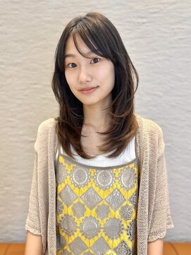 シュク 高円寺(SYUK) 小顔カット/ひし形レイヤー/内巻きワンカール/SYUK【青木】