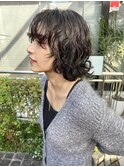 ニュアンスパーマ/くるくるパーマ/ショートパーマウルフパーマ